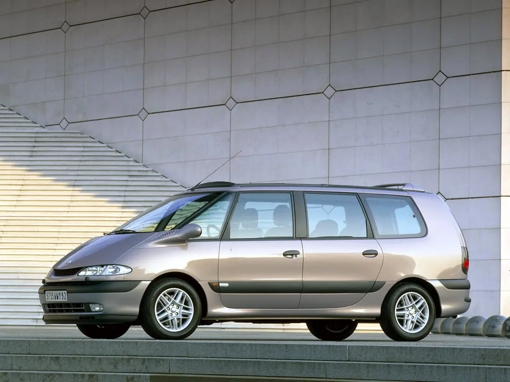Renault Espace (JE02, JE0N; JE0L) 3 поколение, рестайлинг, минивэн (09.2000 - 09.2002)
